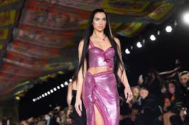 Dua Lipa’s Surprise Fashion Week Runway Debut Stuns